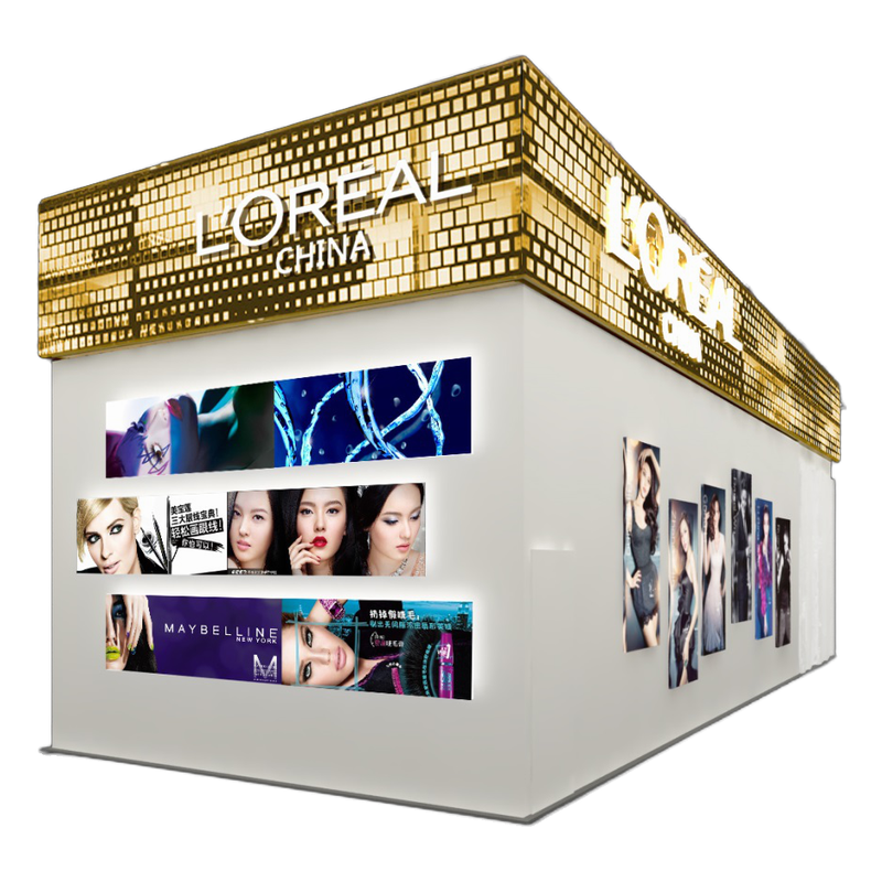 LOREAL Cosmetics Store Fixture