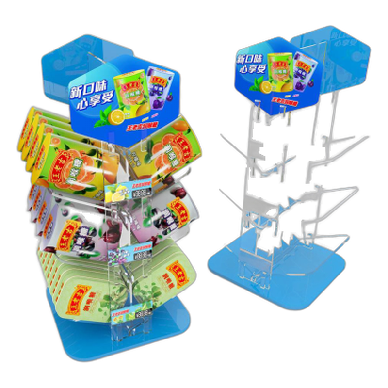 Rotating Snack Floor Display
