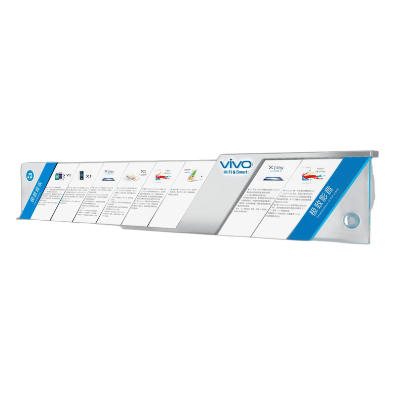vivo Angled Device Display Rail